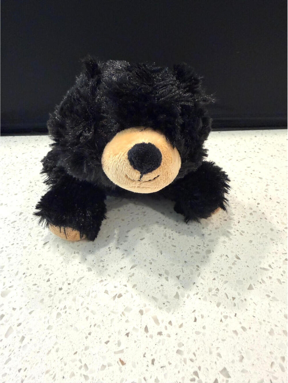 Warmies Microwavable Lavender Scented Black Bear Juniors Plush